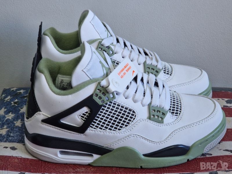 Air Jordan 4 Retro Seafoam Oil Green, 40 номер, НОВИ! ОРИГИНАЛНИ! , снимка 1