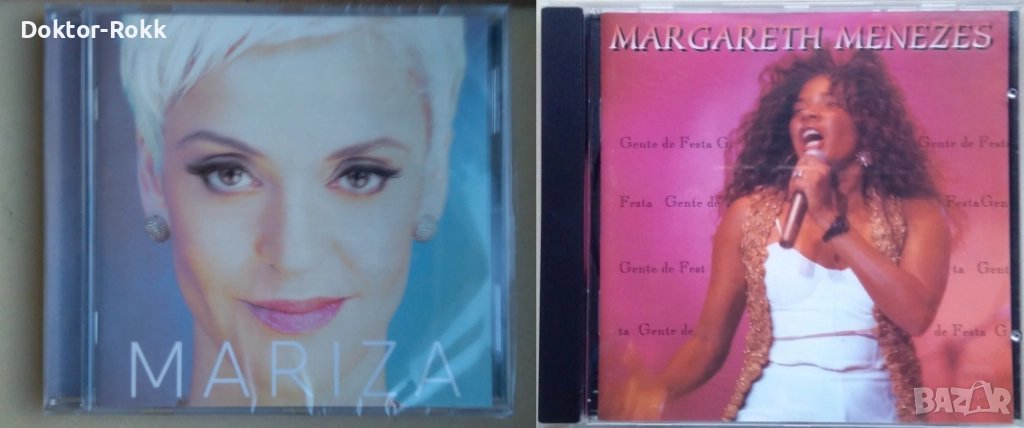 Mariza + Margareth Menezes – оригинални дискове, снимка 1