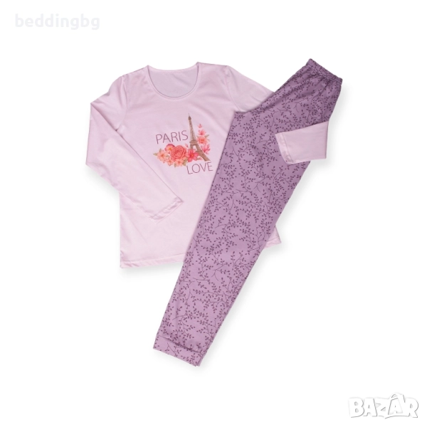 #Дамска Памучна #пижама , снимка 1