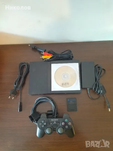 Продавам конзола Playstation 2 Slim (PS2),хакната, снимка 1