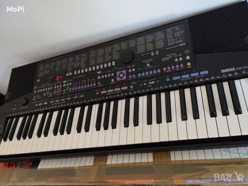 YAMAHA PSR-510 - синтезатор/йоника/самосвирка с динамична клавиатура (Made in Japan), снимка 1