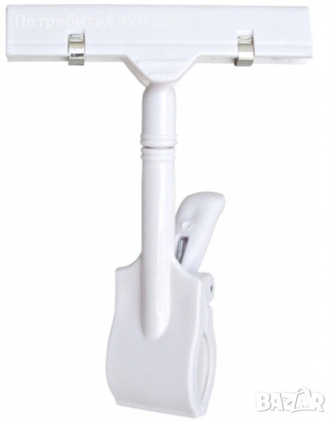 Пластмасови щипки за етикети и табелки , снимка 1