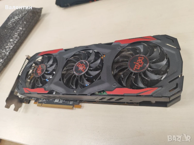 Видеокарта PowerColor Red Devil Radeon RX 570 4GB GDDR5, снимка 1