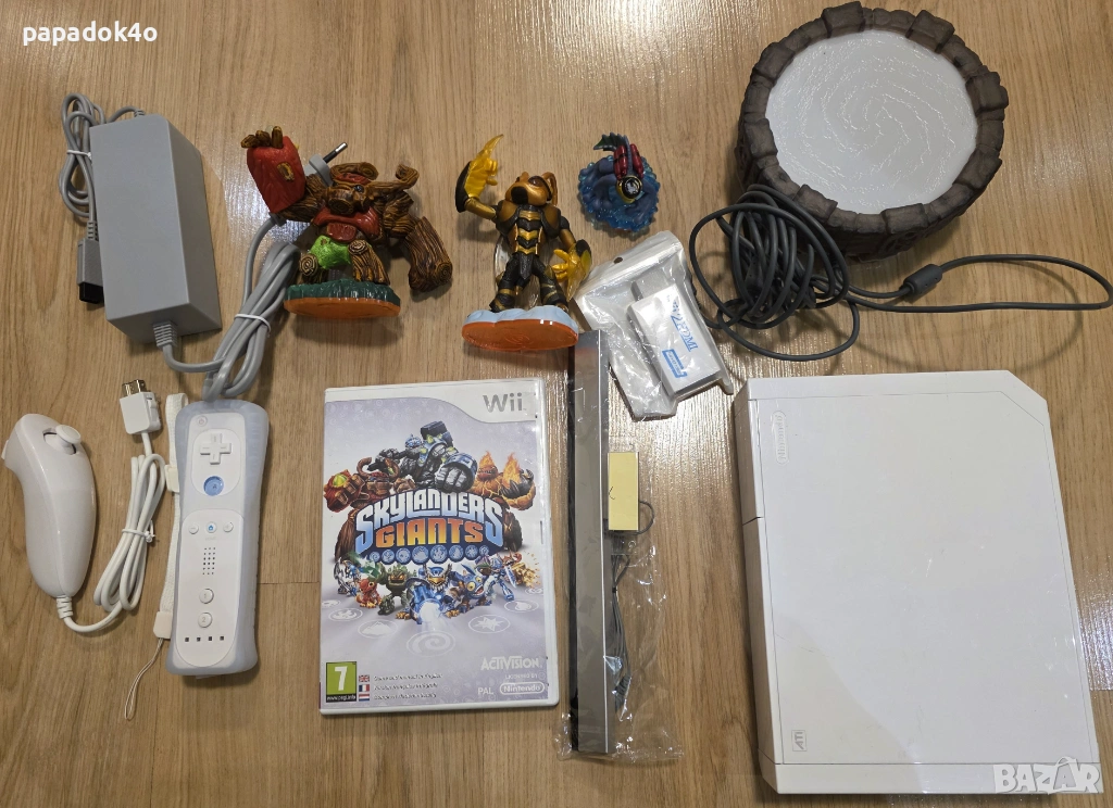 Пълен комплект Wii + игри и аксесоари, снимка 1