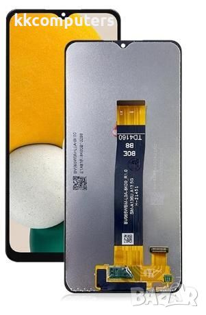 LCD Дисплей за Samsung SM-A136 / A13 5G 2022 / GH82-29077AA / Тъч скрийн ( Без Рамка ) Черен / Ориги, снимка 1