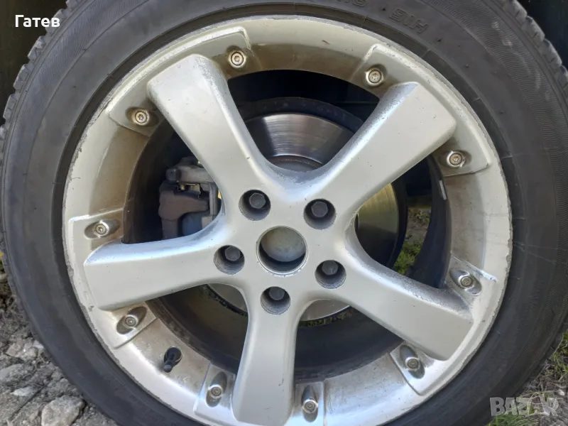 Джанти 5/112/16 ЕТ35 С зимни гуми 205/55/16, снимка 1