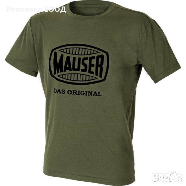 Тениска Mauser - Das Original, в цвят Olive green, снимка 1