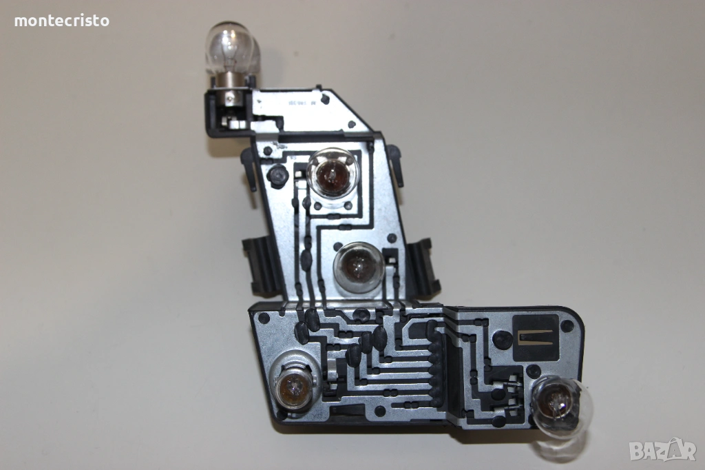 Лява платка стоп Mercedes CLK C209 A209 (2002-2005г.) A2098200577 / A 209 820 05 77 ляв ламподържач, снимка 1