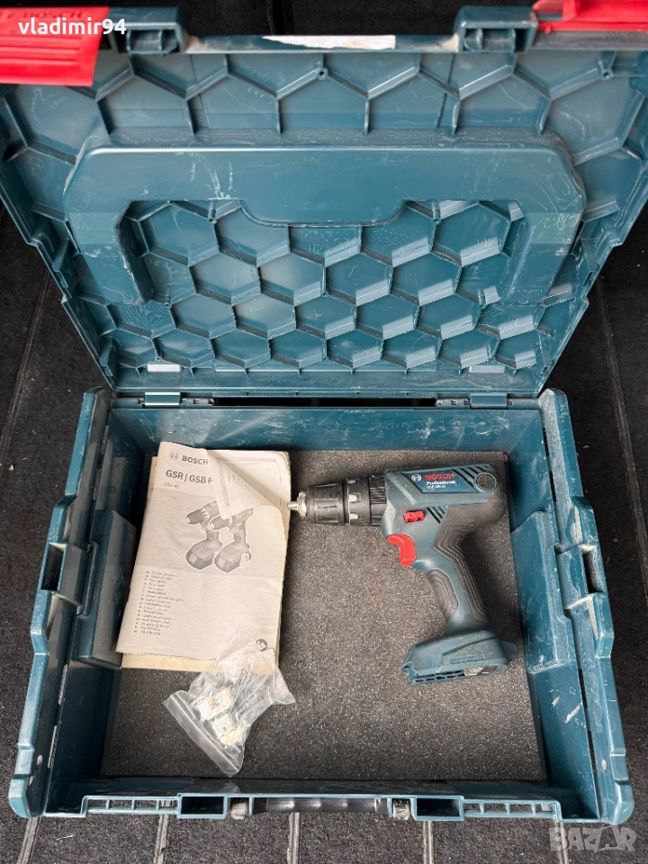 Bosch GSB 18V-21 ударен винтоверт, снимка 1