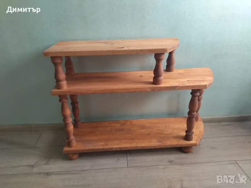 Дървена етажерка !!!, снимка 1