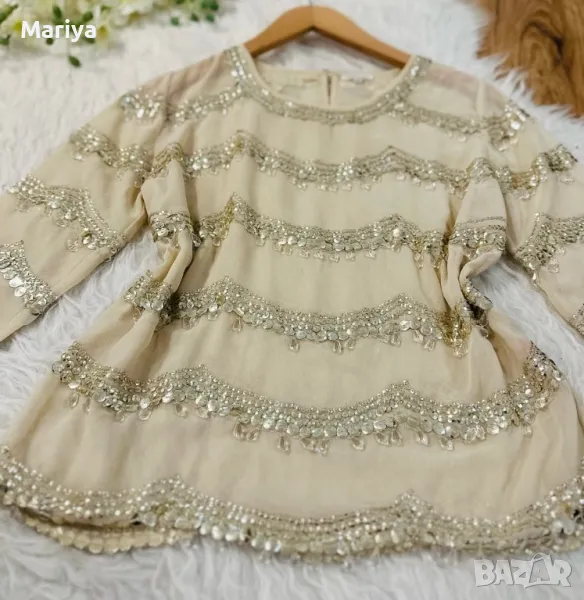 Пайетена блуза, снимка 1