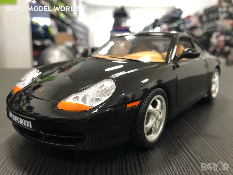 Метална колекционерска количка BBURAGO PORSCHE 996 1:18 НОВА, снимка 1