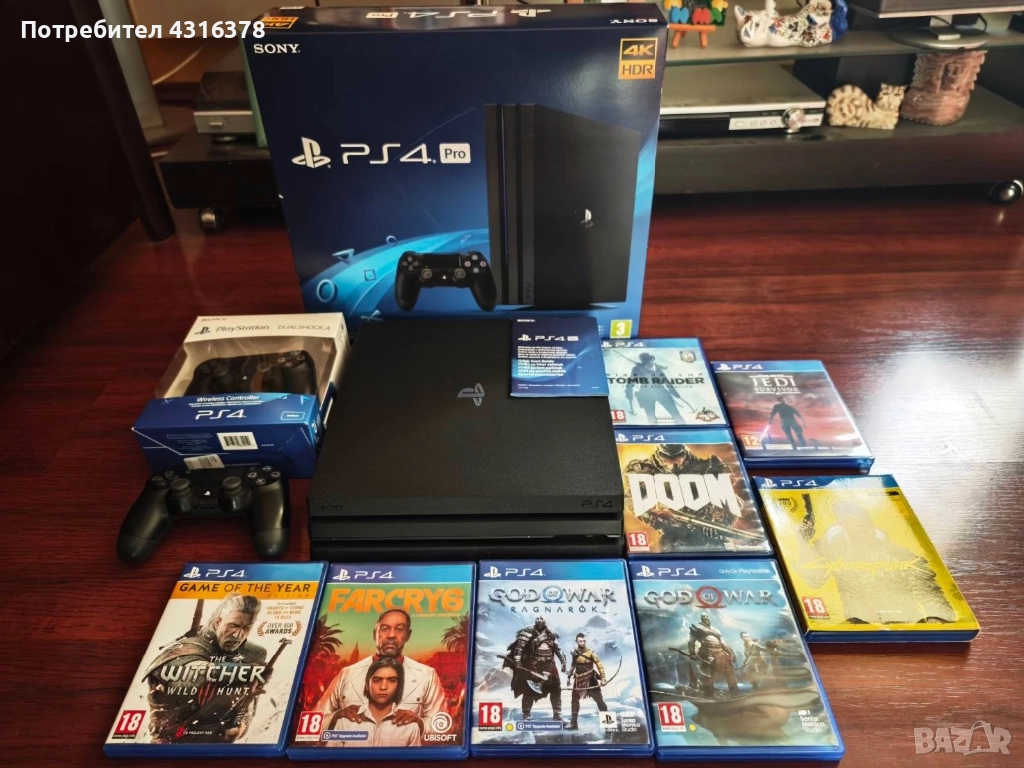 Sony PS4  Pro 1TB, снимка 1