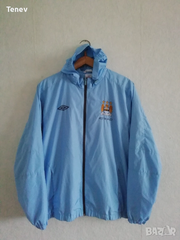 Manchester City Umbro 2011 2012 оригинално яке Манчестър Сити XL , снимка 1