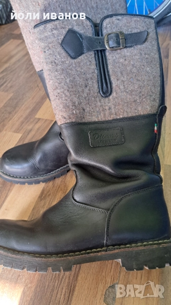 Ботуши зимни кожени италиански 43 номер,Metzeler-нови 43, снимка 1