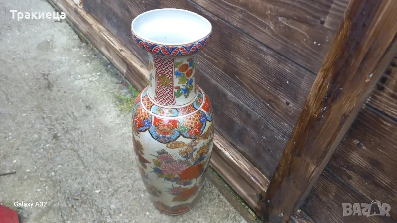 ГОЛЯМА СТАРА КИТАЙСКА ПОРЦЕЛАНОВА ВАЗА , снимка 1