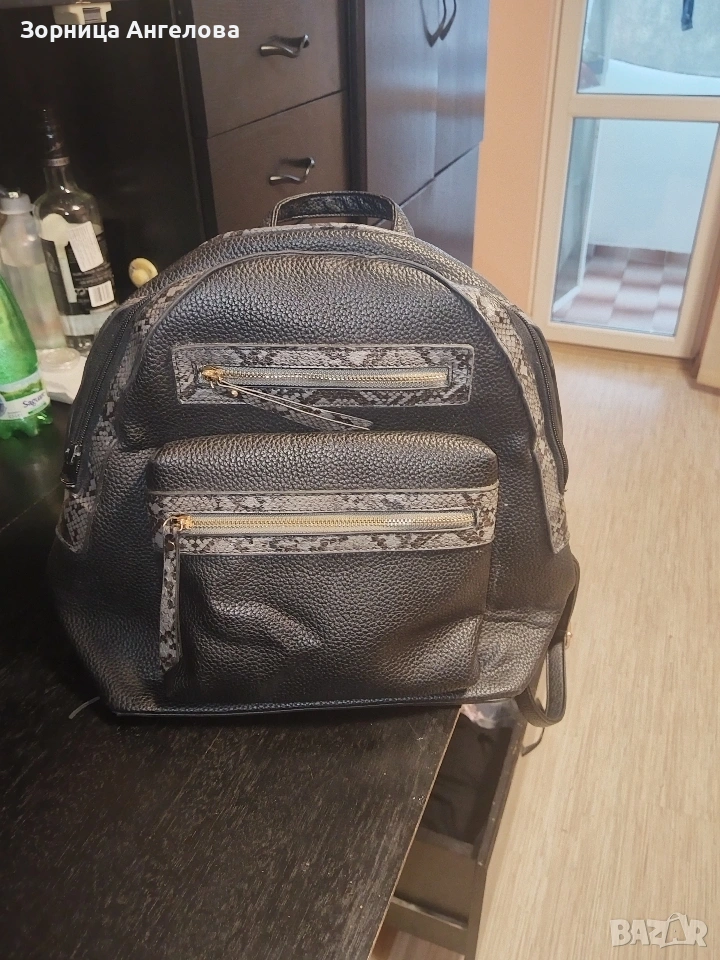 Дамска раница Tendenz, дължина 33 см,, еко кожа , снимка 1