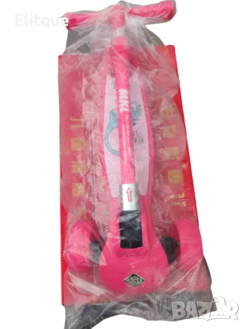 Детска, сгъваема тротинетка с LED светлини и мелодий. Размер:60х82см., снимка 3 - Други - 52869645