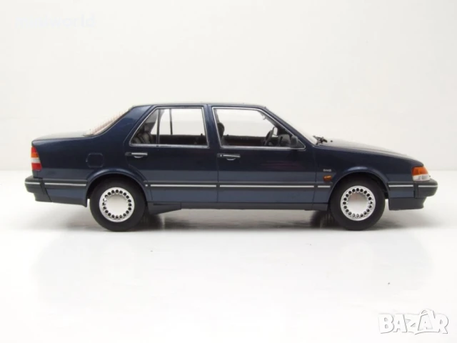 Saab 9000 CD Turbo 1990 - мащаб 1:18 на Triple9 моделът е нов в кутия, снимка 4 - Колекции - 51025620
