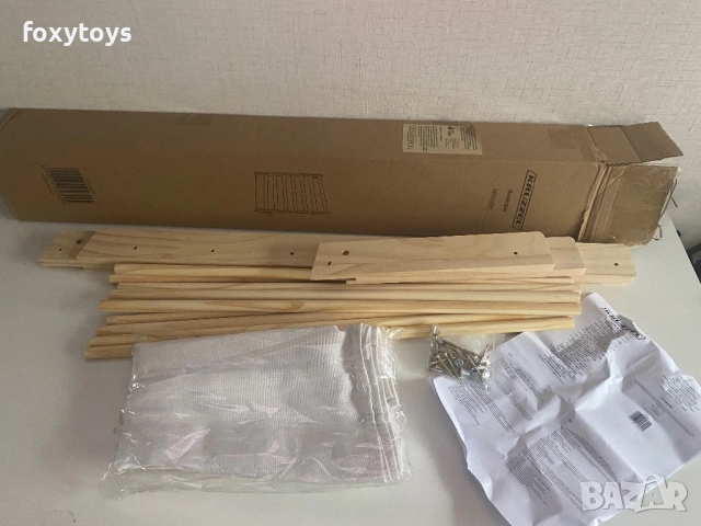 Детска дървена етажерка / рафт  за книги – библиотека, книжки Kruzzel, снимка 6 - Мебели за детската стая - 52440547