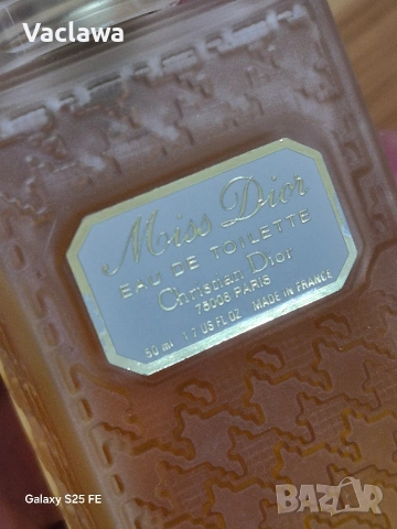 Miss dior eau de toilette 50 ml., снимка 9 - Дамски парфюми - 53962727