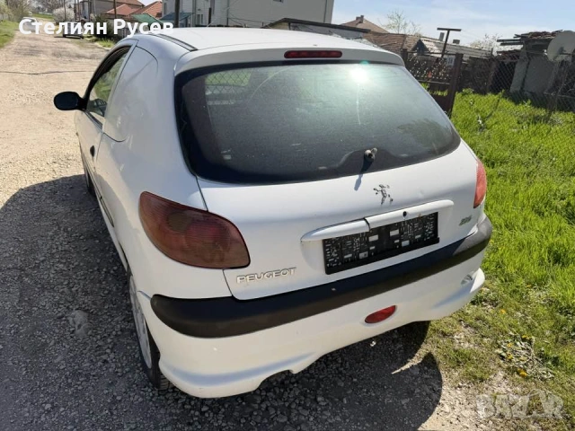 цяла бъги peugeot 206 1.4 hdi 67кс клима / клима  за селски туризъм ЦЯЛА ЗА ЧАСТИ 410 евро -4 хубави, снимка 15 - Автомобили и джипове - 54218839