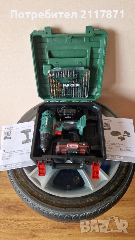 PARKSIDE акумулаторен винтоверт , снимка 2 - Винтоверти - 54262077