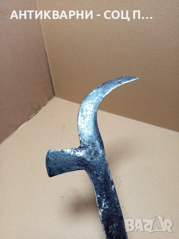 Соц Стар Ръчно Кован Косер., снимка 6 - Антикварни и старинни предмети - 51477541