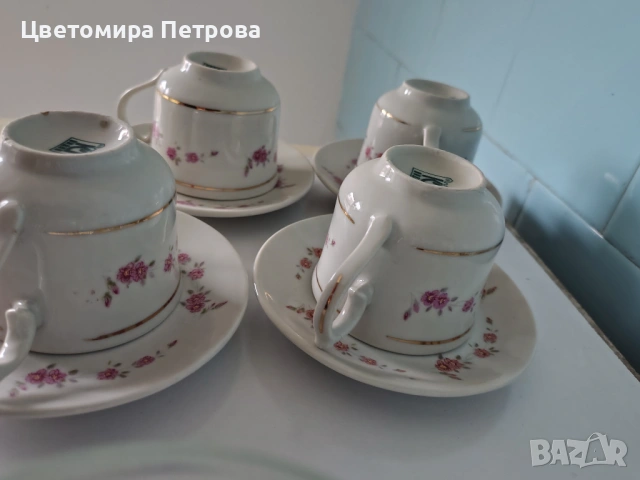 Комплект малки чашки за кафе различни видове