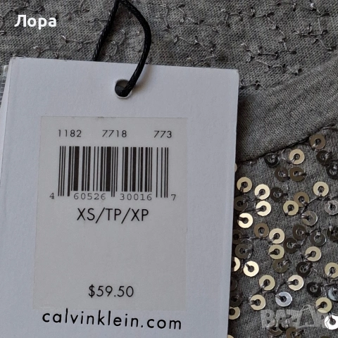 Нова дамска тениска Calvin Klein , снимка 5 - Тениски - 54121099