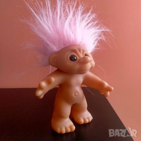 Играчка Кукла Трол Troll Thomas Dam Denmark 1984 6", снимка 9 - Колекции - 46759497