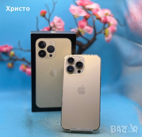 Apple iPhone 13 Pro, 128GB, 5G, Gold  , снимка 5 - Apple iPhone - 52834135