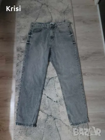 Дамски дънки MOM FIT с висока талия