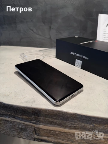 КАТО ЧИСТО НОВ Xiaomi 15 Ultra  512 GB + гаранция, снимка 8 - Xiaomi - 53809617
