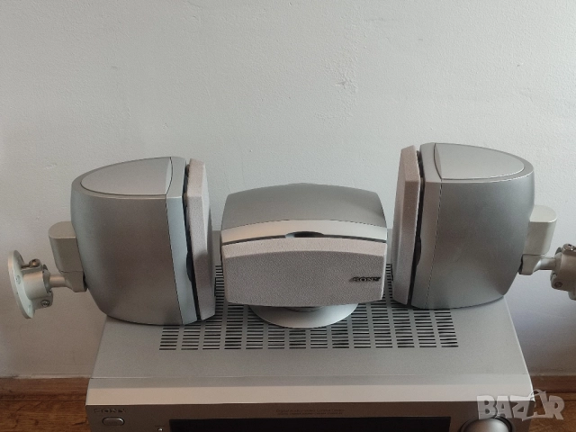 Активен субуфер SONY + 3бр. малки но мощни и тежки съраунд колонки със стойки за стена, снимка 14 - Тонколони - 52662157