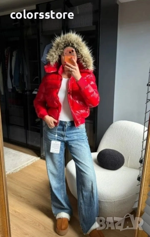 Дамско зимно яке М0нклер /BR156m, снимка 2 - Якета - 52807373