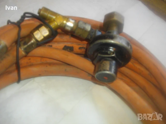 77см Немска газова горелка за покриви и хидроизолации пълен комплект с маркуч 5м и редуцир вентил, снимка 9 - Други инструменти - 51333293