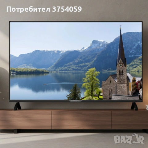 Телевизор Rancore T-55-S-14 – 55 инча 4K Android Smart TV с Wi-Fi, черен, снимка 2 - Телевизори - 53078332