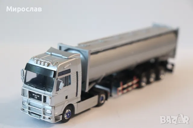 AMW 1:87 H0 MAN TGA СИЛОЗ ЦИСТЕРНА КАМИОН TIR МОДЕЛ ВЛЕКАЧ, снимка 4 - Колекции - 50029101