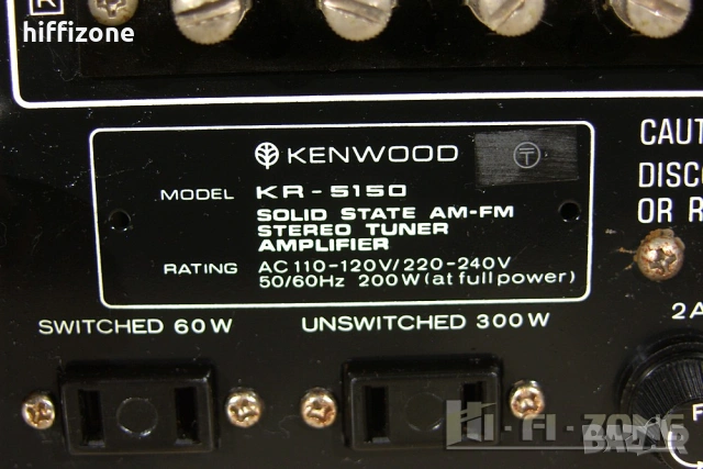 Ресивър   Kenwood kr-5150 , снимка 9 - Ресийвъри, усилватели, смесителни пултове - 54040478