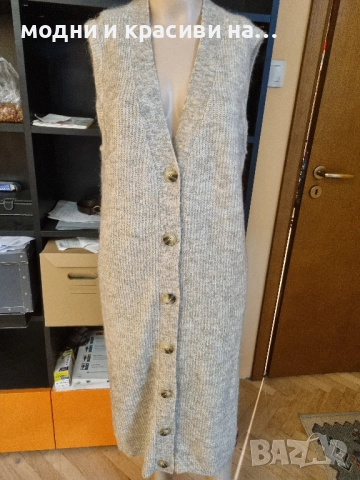 Дълъг елек Mosch Copenhagen, размер L, снимка 2 - Елеци - 52232221