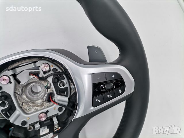 Нов M Sport Черен Спортен Волан BMW 5 G30 G31 G38 6 G32 X3 G01 X4 G02 , снимка 4 - Части - 45925318