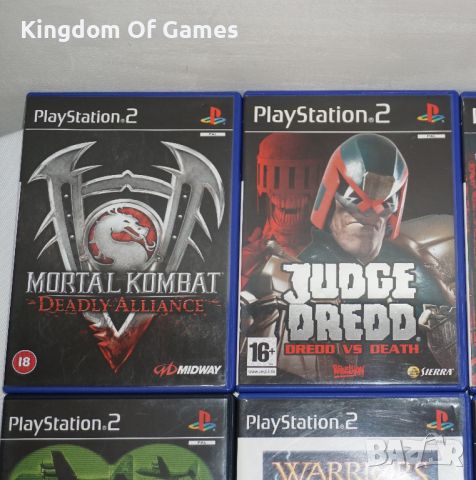 Игри за PS2 Mortal Kombat/Judge Dredd/Die Hard/Black/Beverly Hills Cop/Wolfenstein, снимка 2 - Игри за PlayStation - 43650597