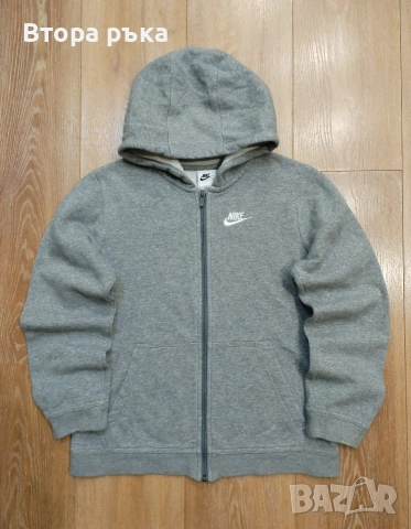 Nike fleece горнище За момчета оригинален , снимка 2 - Детски анцузи и суичери - 52631430