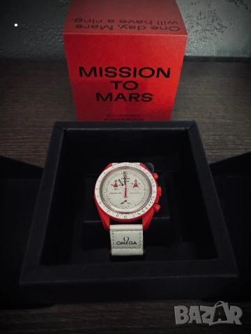 Продавам: 3 броя Omega X Swatch Bioceramic Moonswatch, снимка 6 - Мъжки - 53580086