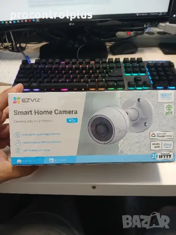 Продавам IP камера EZVIZ H3c AI 1080P 2MP 4ммmm+Wi-Fi+SDcard+микрофон, снимка 3 - IP камери - 47092081