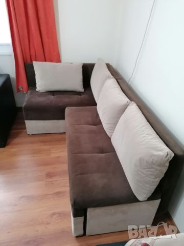 Ъглов разтегателен диван, снимка 6 - Дивани и мека мебел - 45887011
