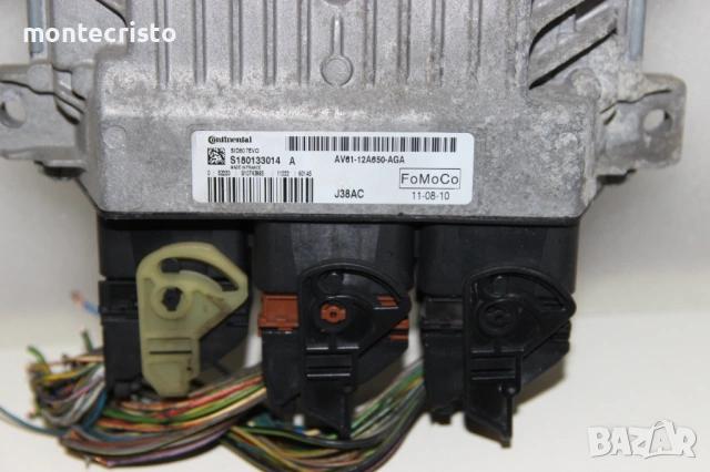 Моторен компютър Ford Focus C-Max S180133014A / SID807 / AV6112A650AGA / S180133014 A / SID807EVO , снимка 2 - Части - 53423821