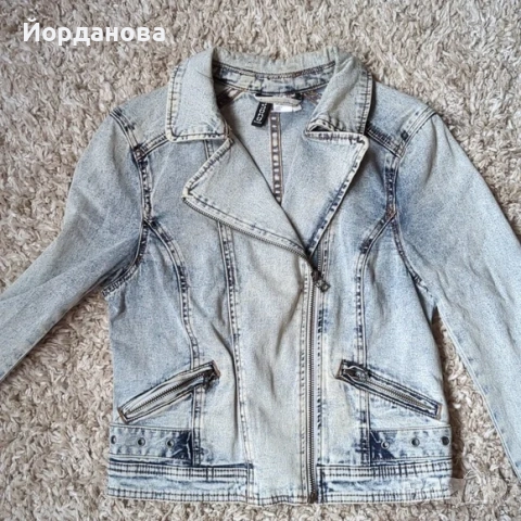 Дънково яке H&M, снимка 2 - Якета - 52991558
