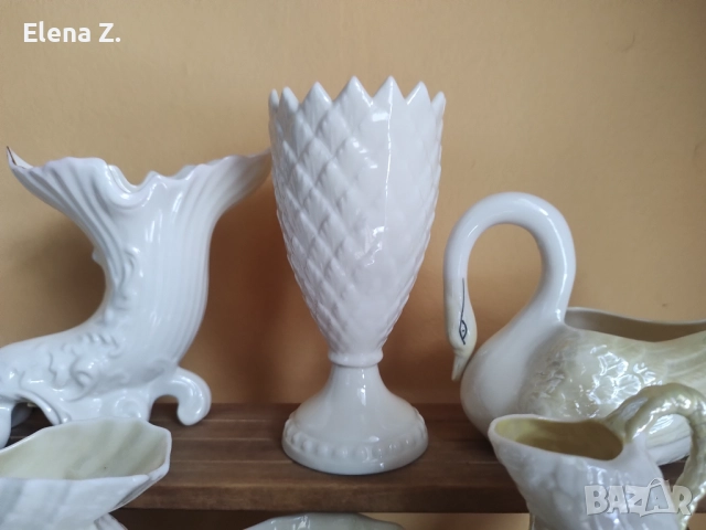 Винтидж ваза-бокал на Belleek Ирландия